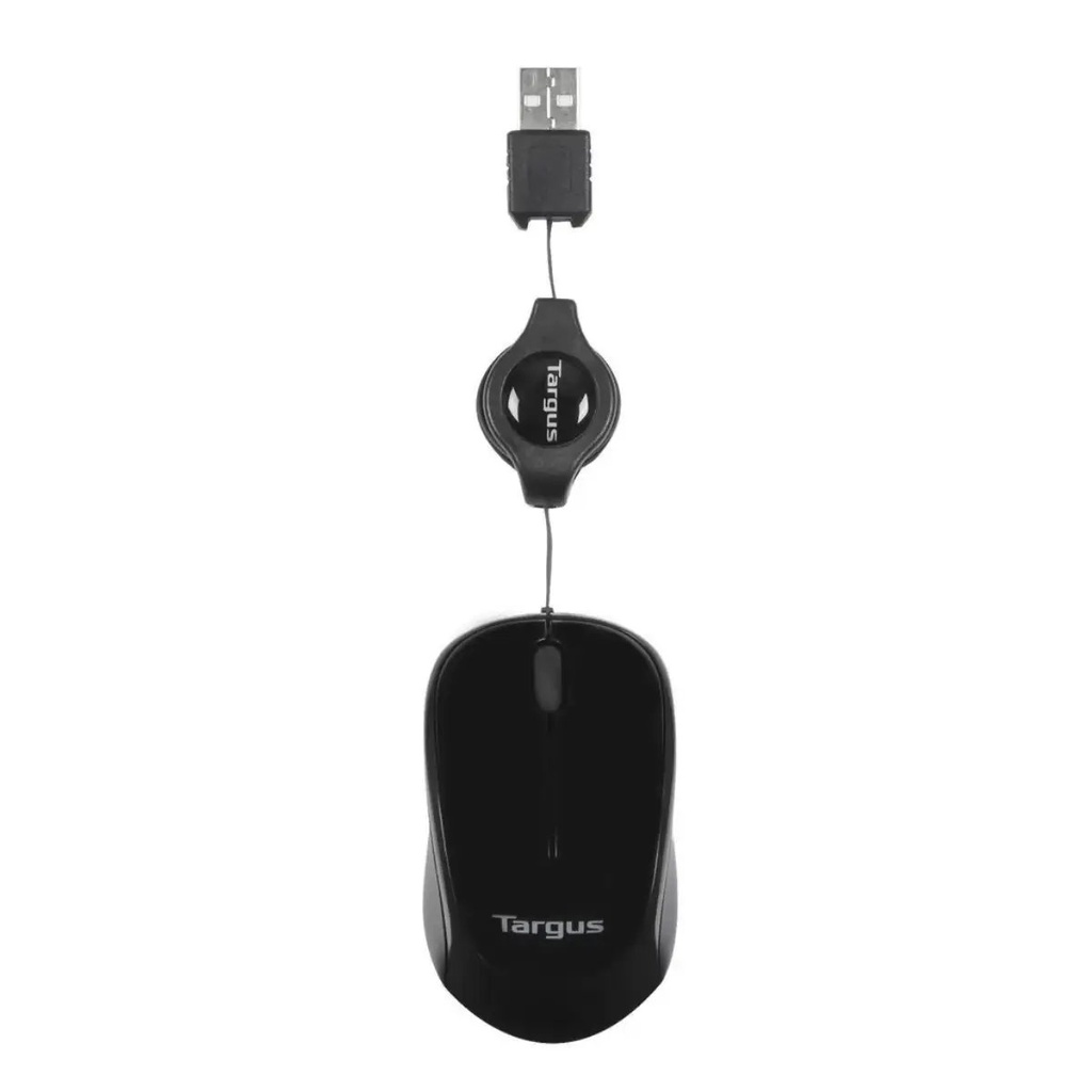 Mouse optico USB retractil AMU75US-85BL