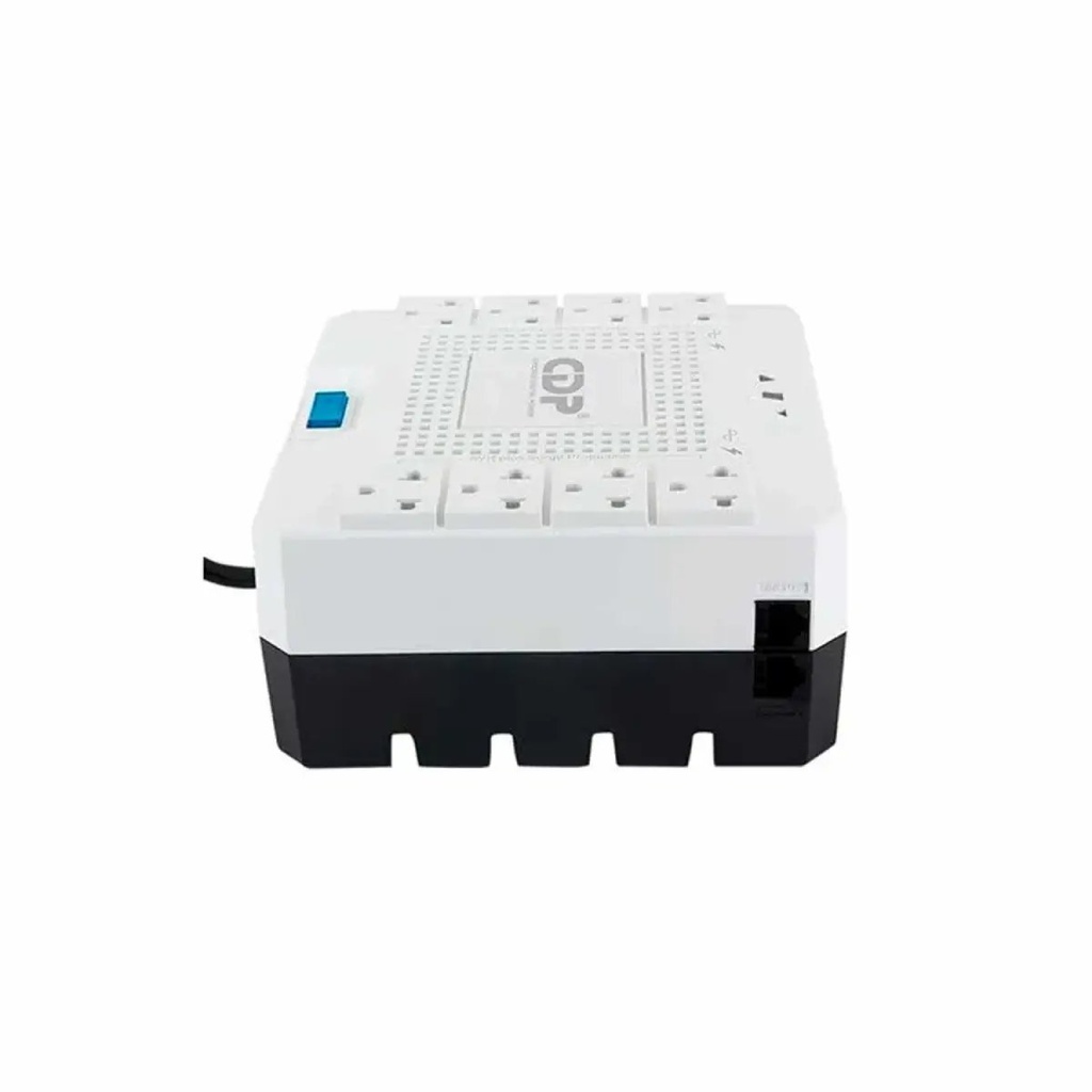 Estabilizador voltaje con supresor de picos 1800VA/1000W, 8 tomas R-AVR1808I