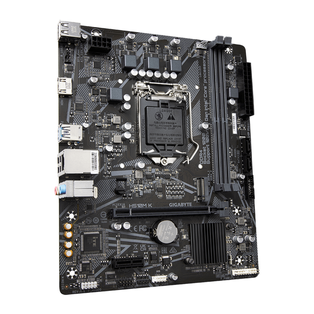 Tarjeta Madre Gigabyte  H510M K (Solo venta con Procesador) 