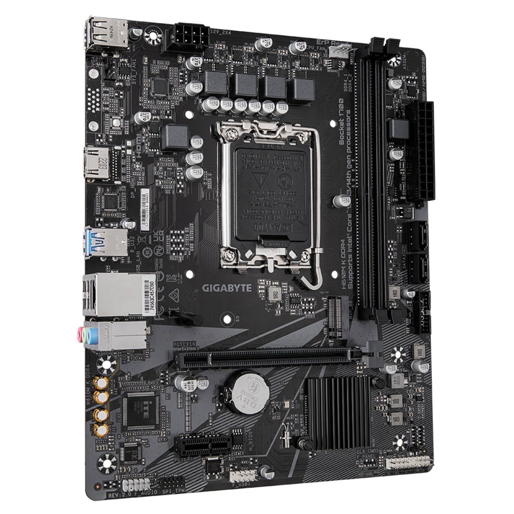 Tarjeta Madre Gigabyte H610M-K 2.0 DDR4