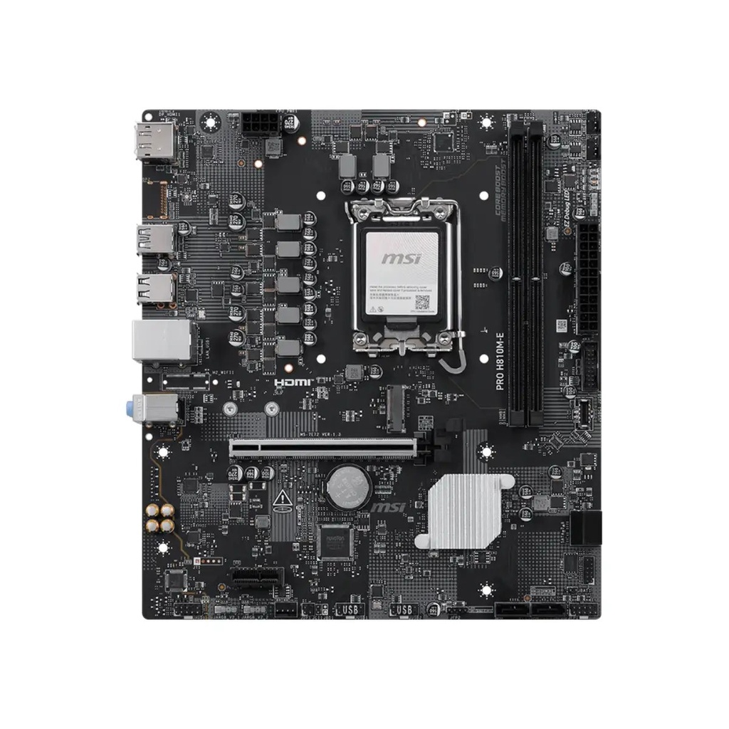 Tarjeta Madre MSI PRO H810M-E  DDR5 Intel Ultra