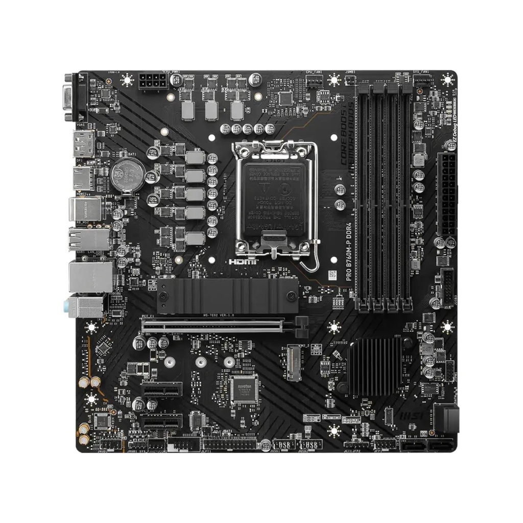Tarjeta Madre MSI PRO B760M-P INTEL DDR4