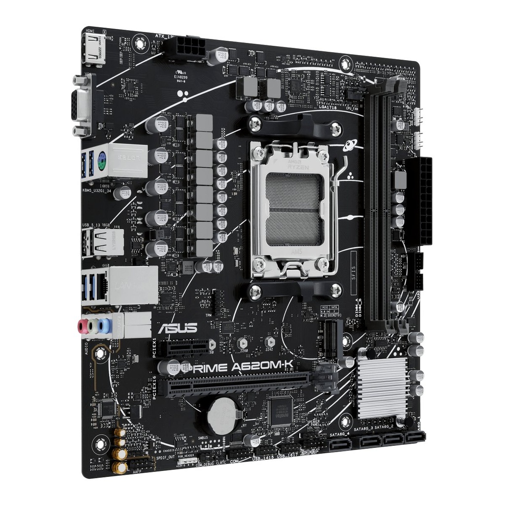 Tarjeta Madre Asus PRIME A620M-K    90MB1F40-M0EAY0