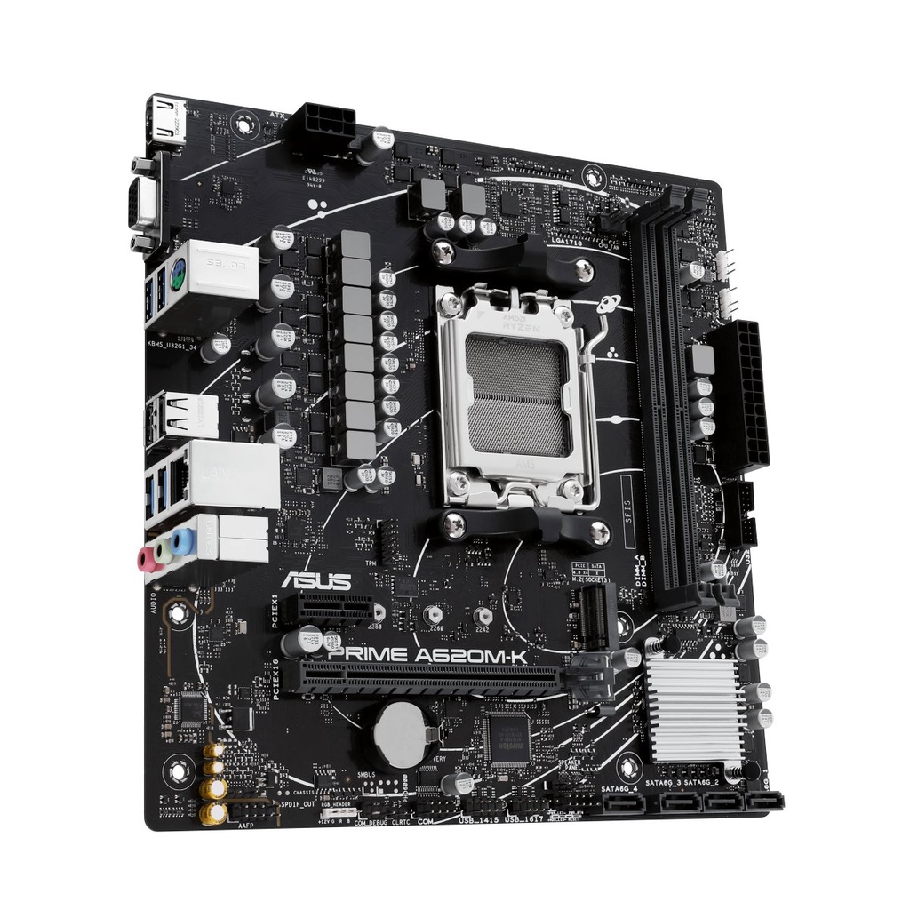 Tarjeta Madre Asus PRIME A620M-K    90MB1F40-M0EAY0