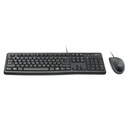 Kit Logitech Keyboard/Mouse Wireless Spanish (MK120 Combo 920-004428)
