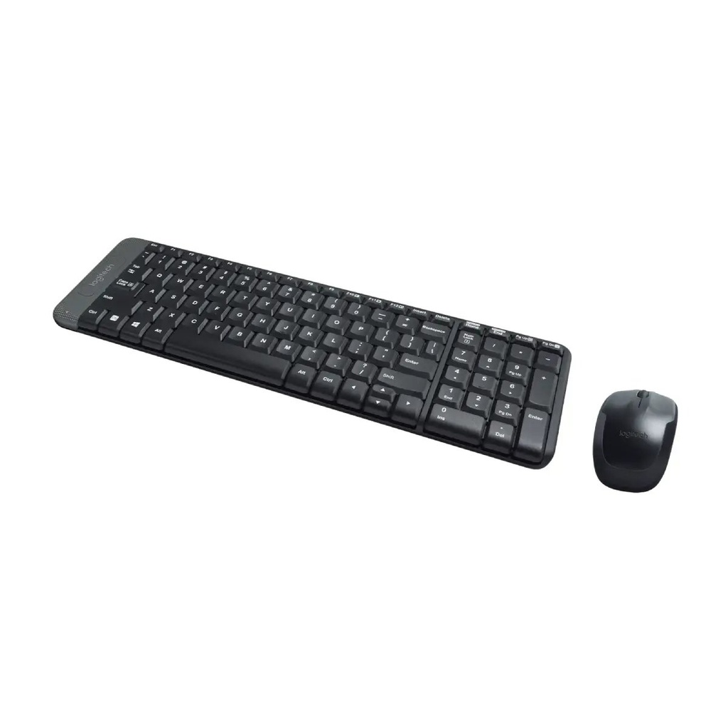Kit Logitech Keyboard/Mouse Wireless Spanish (MK220 Combo~920-004430)