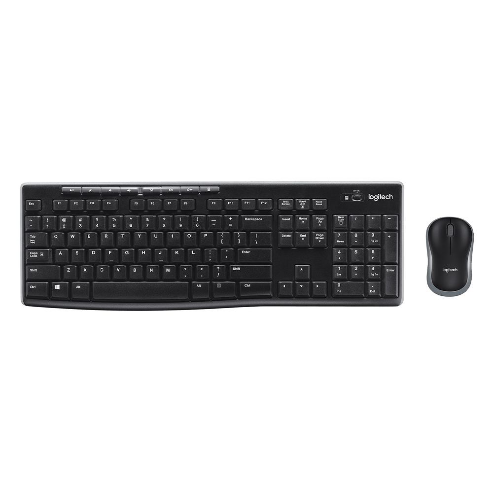 Kit Logitech Keyboard/Mouse Wireless Spanish (MK270 Combo~920-004432)