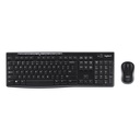 Kit Logitech Keyboard/Mouse Wireless Spanish (MK270 Combo~920-004432)