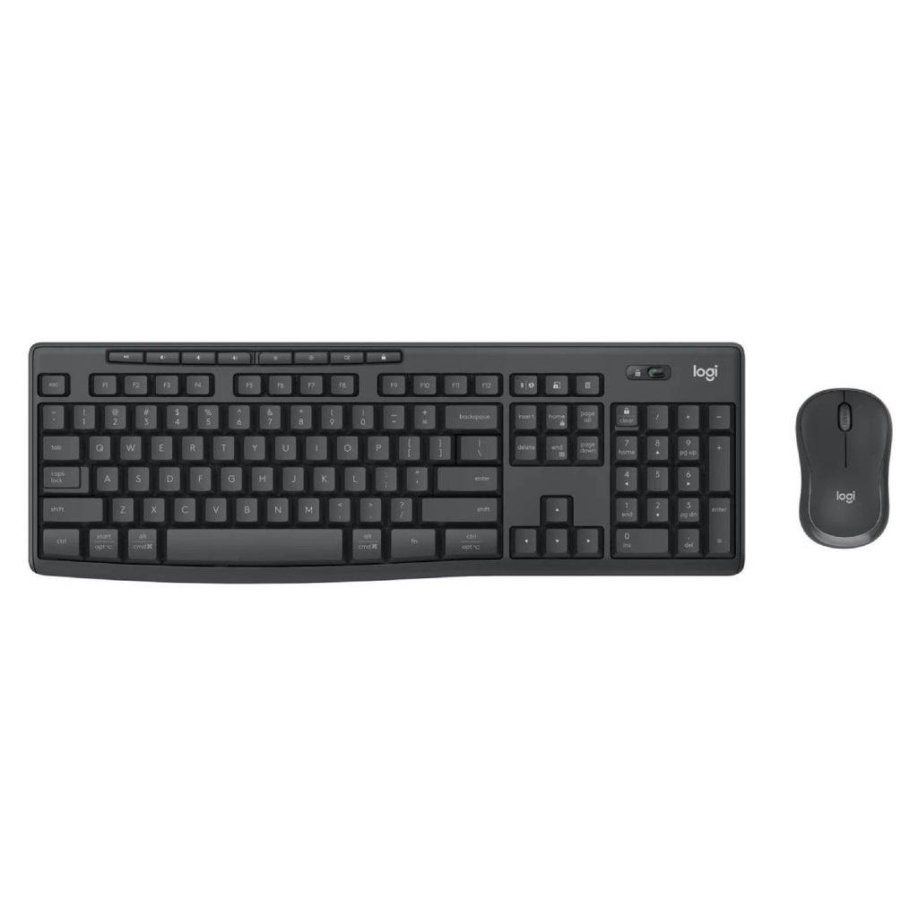Kit Logitech MK370 Combo for Business Wireless KB + Silent Mouse Spanish (920-012063)