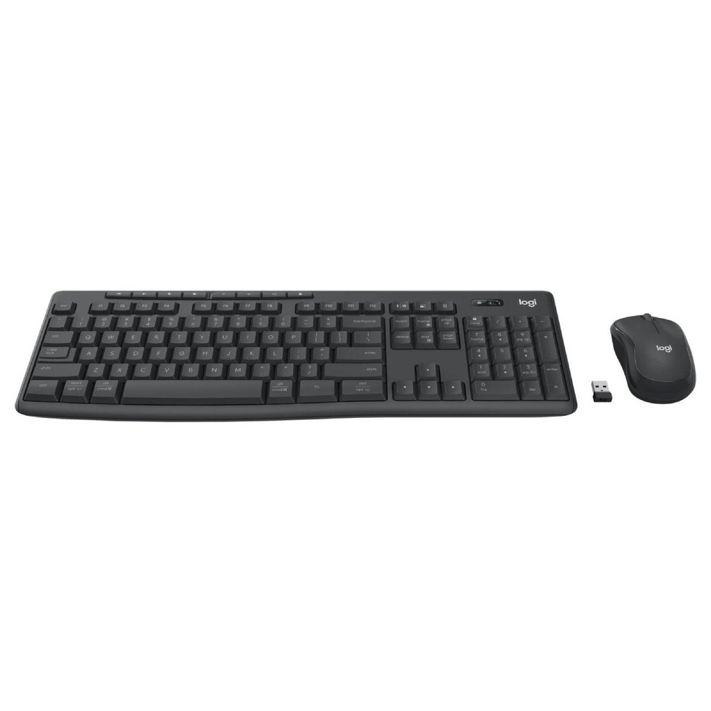 Kit Logitech MK370 Combo for Business Wireless KB + Silent Mouse Spanish (920-012063)