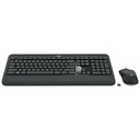 Kit Logitech Keyboard/Mouse Advanced Wireless Spanish (MK540 Combo 920-008673)