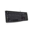 Keyboard Logitech K120 USB Black SPA (K120~920-004422)