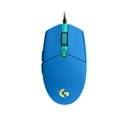 Mouse Logitech Gaming G203 LIGHTSYNC BLUE USB 910-005792