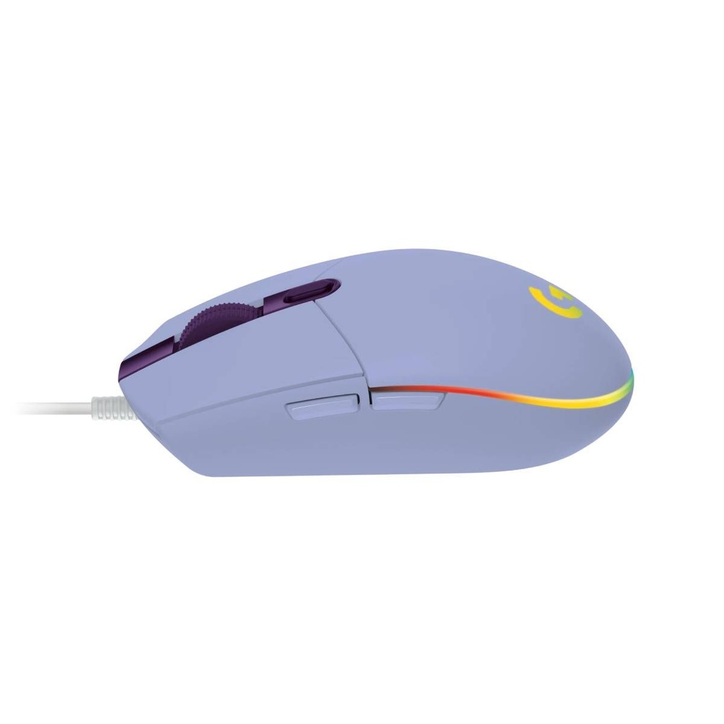 Mouse Logitech Gaming G203 LIGHTSYNC LILAC USB 910-005851