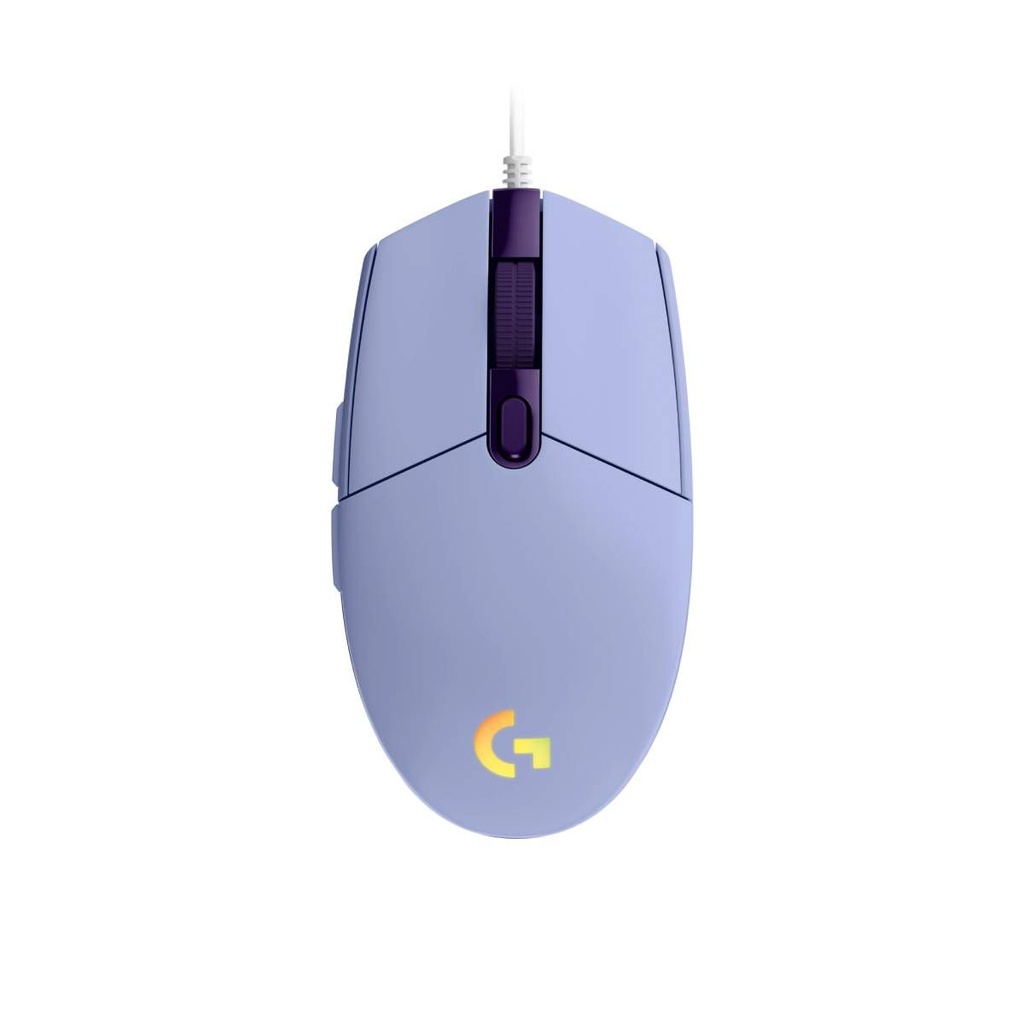 Mouse Logitech Gaming G203 LIGHTSYNC LILAC USB 910-005851