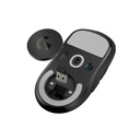 Mouse Logitech Gaming PRO X Superlight Black con bateria Litio 910-005878
