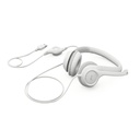 Headset  Logitech con mic H390 White USB   981-001285