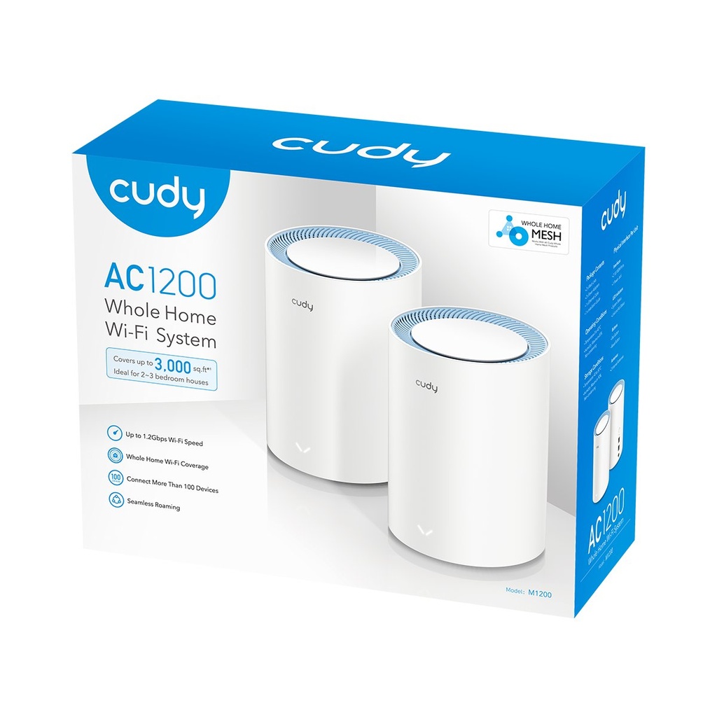 MESH WIFI AC1200 2 pack Cudy M1200   M1200 2PACK