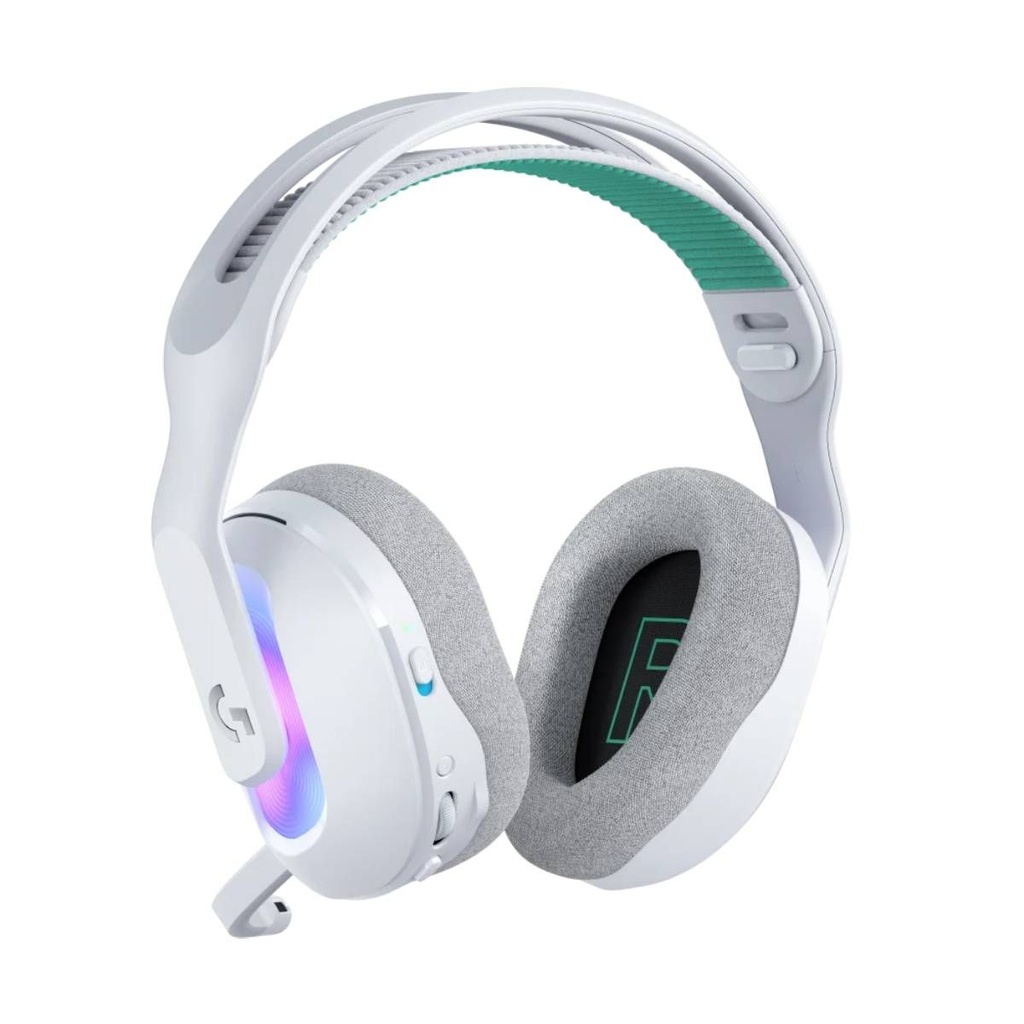 Headset  Gaming Logitech inalambricos con mic G522 Ligthspeed RGB White  981-001549