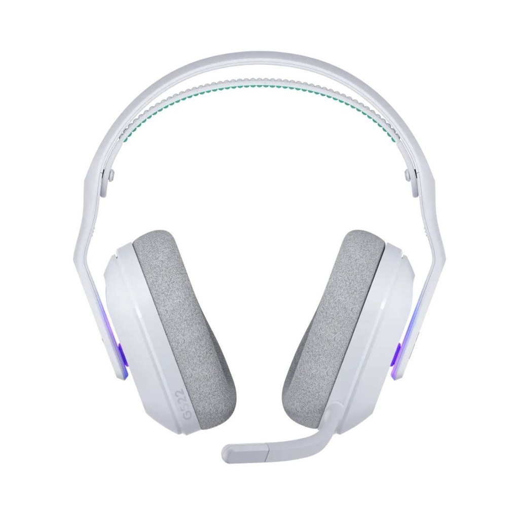 Headset  Gaming Logitech inalambricos con mic G522 Ligthspeed RGB White  981-001549