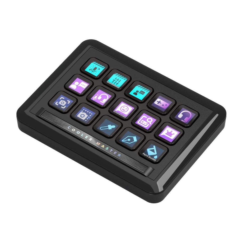 Master Hub Stream Kit  Cooler Master MHSK13AA00 (sistema de control modular creado para streamer)