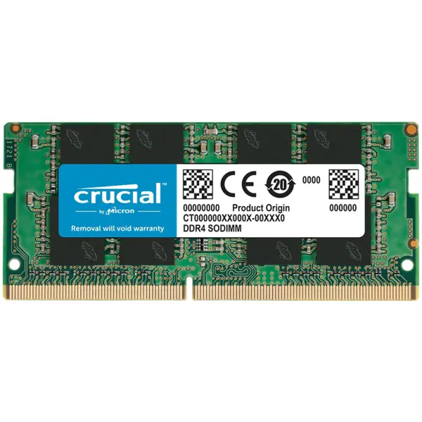 DDR4 8GB 3200 CRUCIAL para portatil CB8GS3200