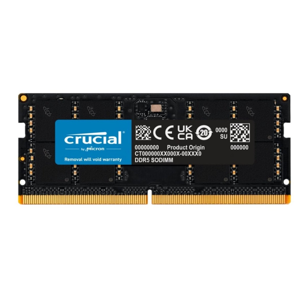 DDR5 8GB 4800 CRUCIAL para portatil CT8G48C40S5