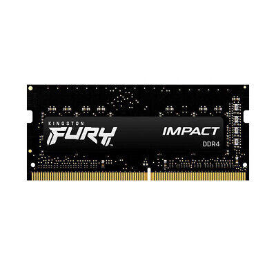 DDR4 3200MT 16GB SODIMM Fury Impact Negra