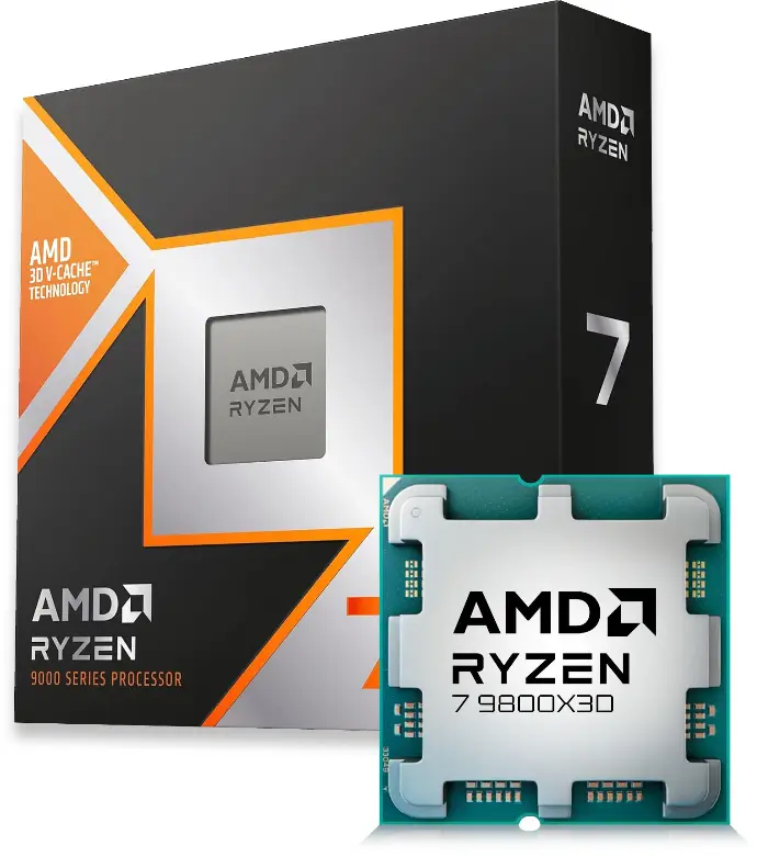 Procesador AMD RYZEN 7 9800X3D BOX