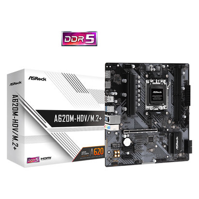 Tarjeta Madre ASROCK A620M-HDV/M2+ AMD DDR5