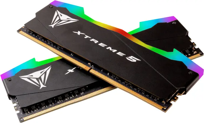 DDR5 48GB (KIT 24x2) 8000 Patriot Viper Xtreme 5 RGB para PC PVXR548G80C38K