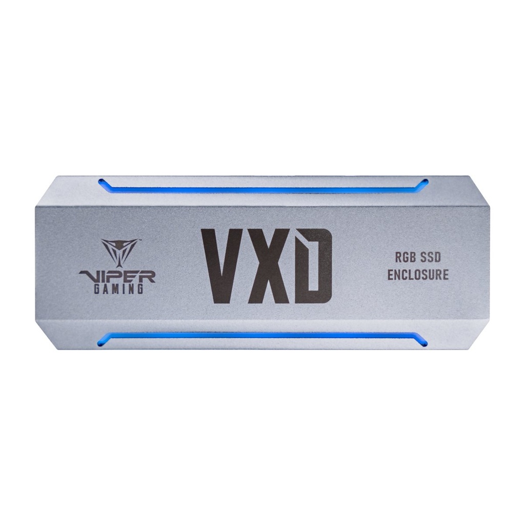 Enclosure para SSD RGB  VXD PCIe M.2. 2280 USB 3.2 Gen2x1 Patriot PV860UPRGM