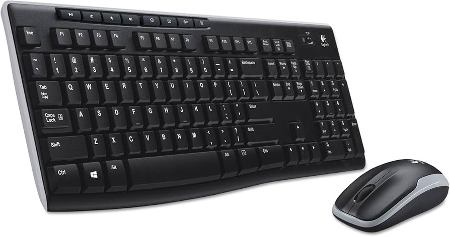 Kit Logitech Keyboard/Mouse Wireless Spanish (MK270 Combo~920-004432)