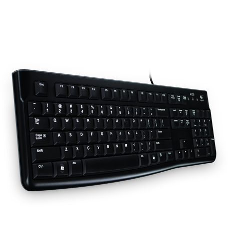Keyboard Logitech K120 USB Black SPA (K120~920-004422)