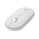 Mouse Logitech M350 Pebble 2 Slim 4000 dpi LAT Tonal White (M350s Tonal White~910-007047)