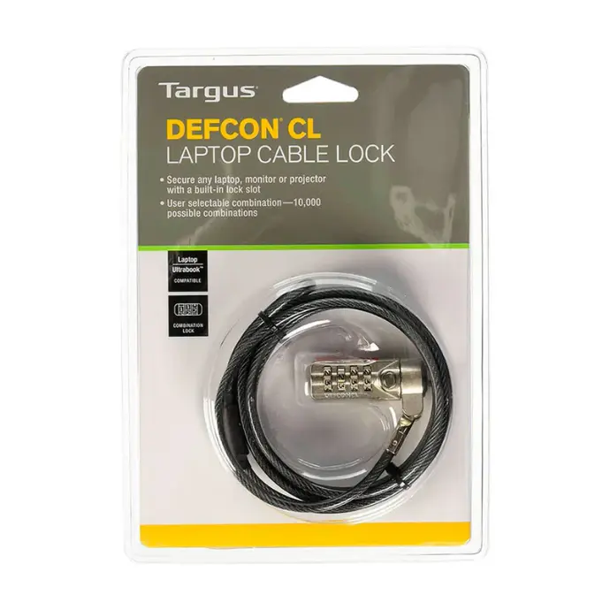 Cable de seguridad DEFCON Universal con clave PA410U-71