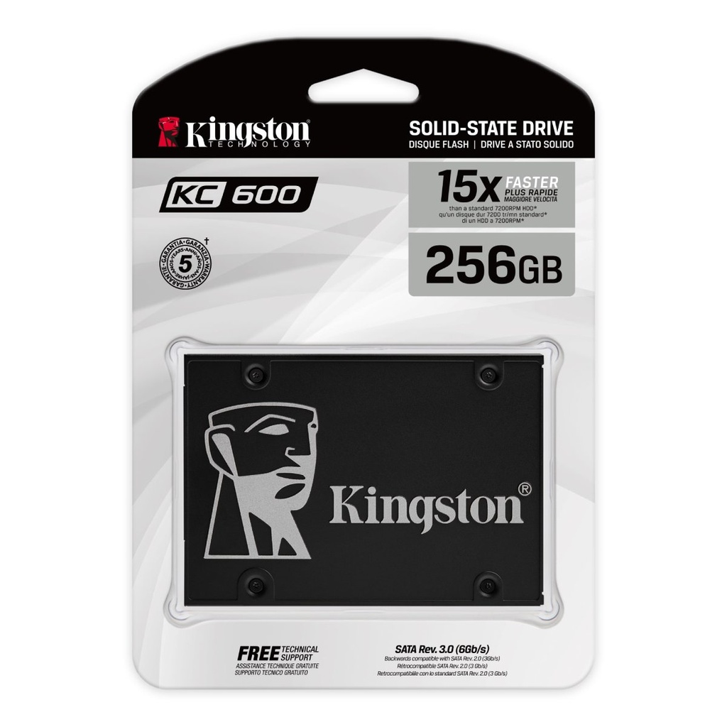 SKC600/256G SSD KC600 2.5" Hardware Encription Series