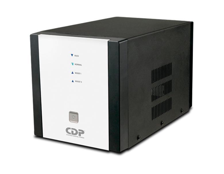 Estabilizador voltaje con supresor de picos 3000VA/2400W, 8 tomas R-AVR3008I