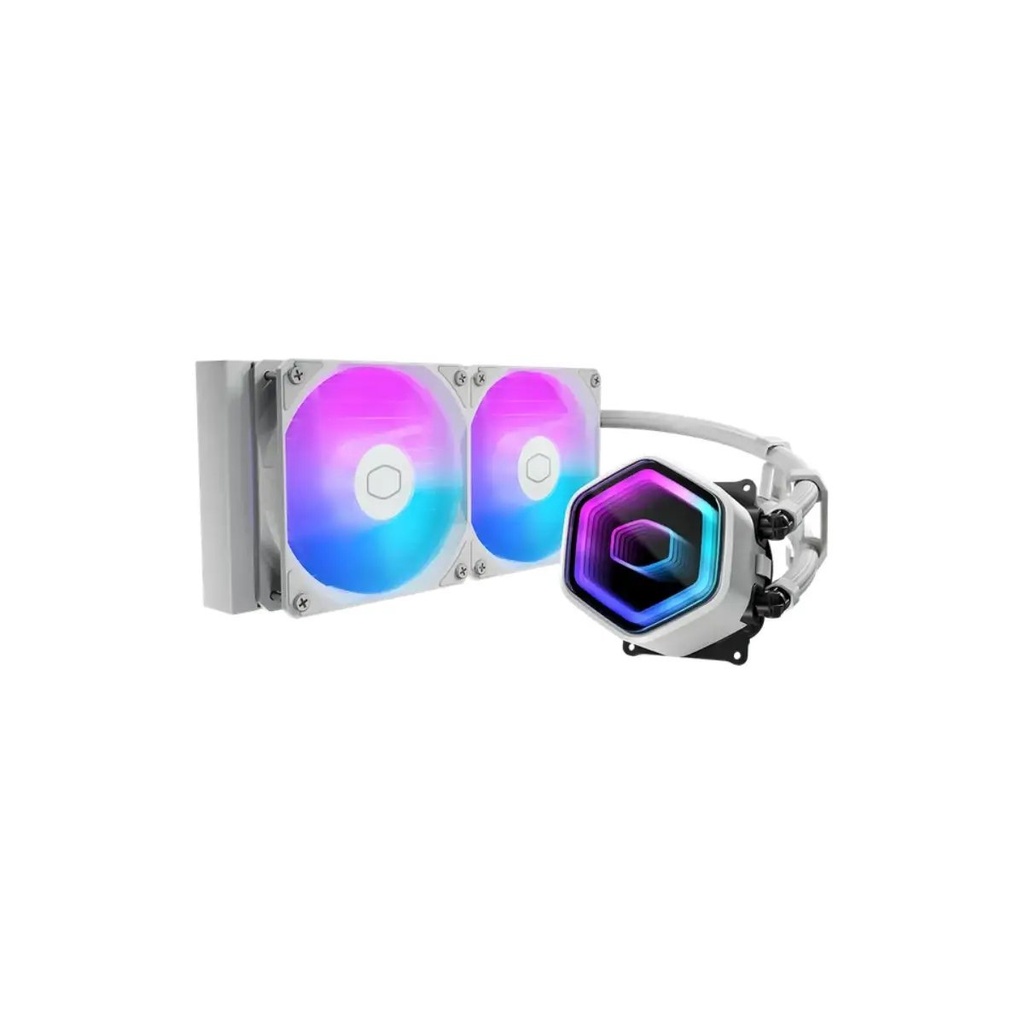 Cooler Master Cooling MasterLiquid 240 Core II ARGB White Edition  MLW-D24M-A18PA-RW