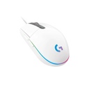 Mouse Logitech Gaming G203 LIGHTSYNC WHITE USB 910-005791