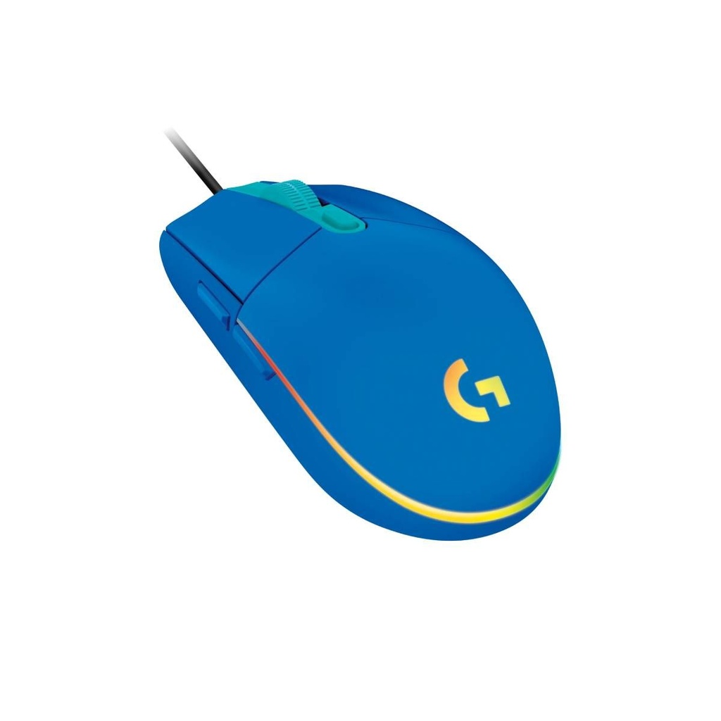 Mouse Logitech Gaming G203 LIGHTSYNC BLUE USB 910-005792