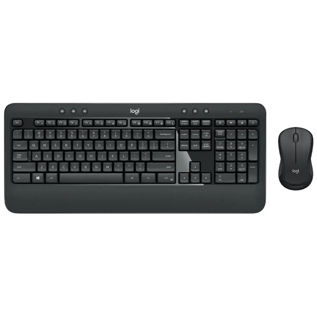 Kit Logitech Keyboard/Mouse Advanced Wireless Spanish (MK540 Combo 920-008673)