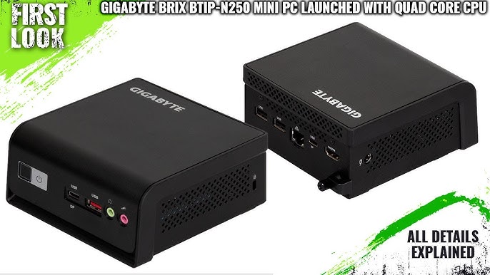 Mini PC BRIX N250 Gigabyte GB-BTIP-N250 Intel N250 WIFI
