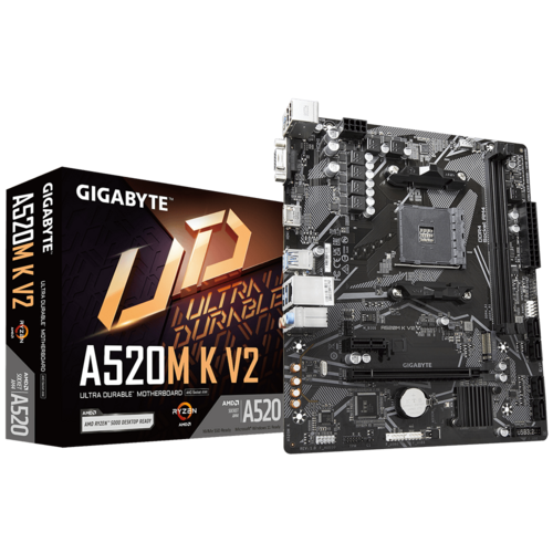 Tarjeta Madre Gigabyte  A520M K 