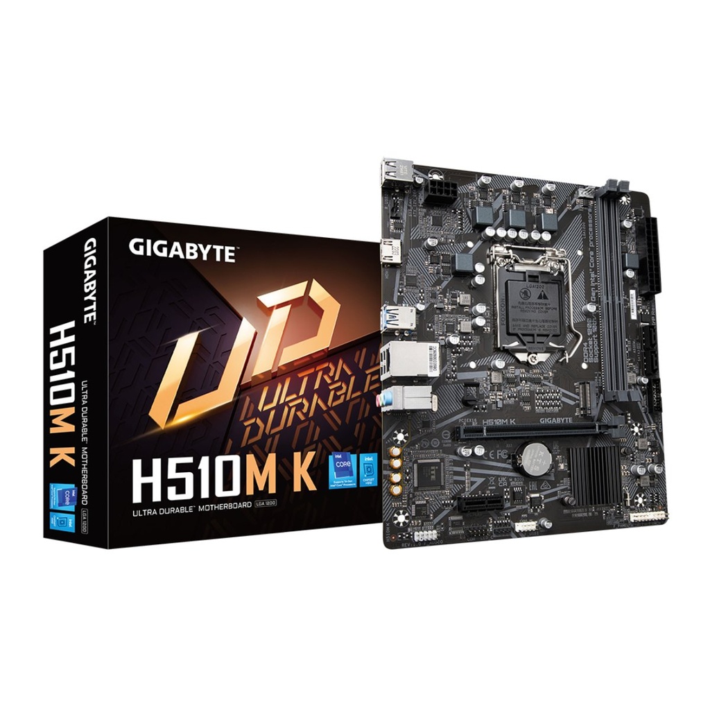 Tarjeta Madre Gigabyte  H510M K (Solo venta con Procesador) 
