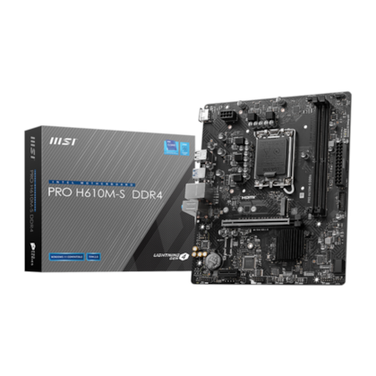 Tarjeta Madre MSI   PRO H610M-S  DDR4