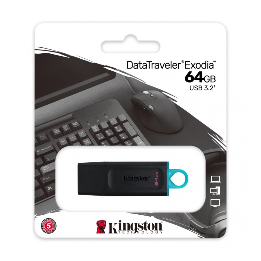 Pendrive 64GB Kingston DTX/64GB USB 3.2 