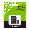 MicroSD 256GB Kingston SDCS3/256GB con Adaptador 