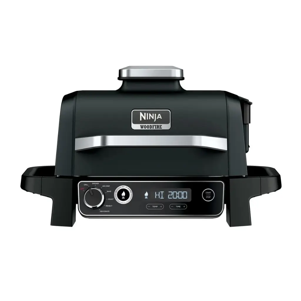 Parrilla ahumadora digital 7 funciones NINJA  OG705CO 10 L Negro 