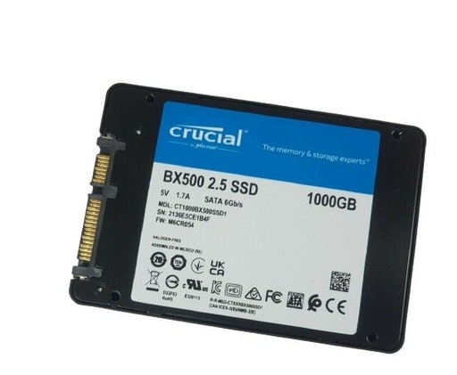 [CT1000BX500SSD1] SSD 1000GB Crucial BX500